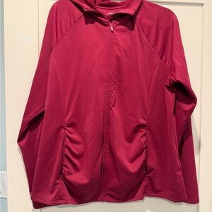 Old Navy Maternity Berry Zip-Up Hoodie